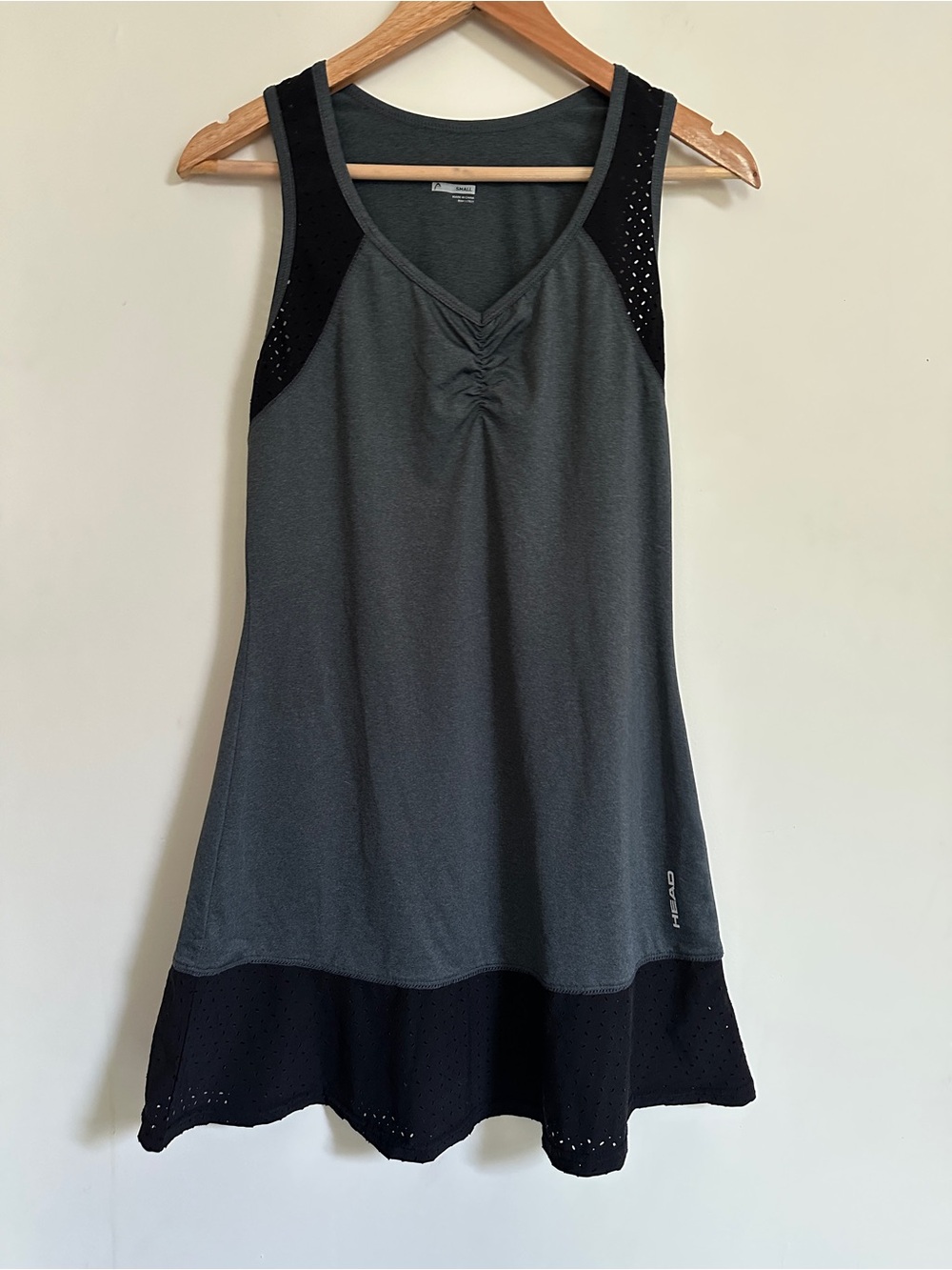 Head Grey & Black Tennis Dress
